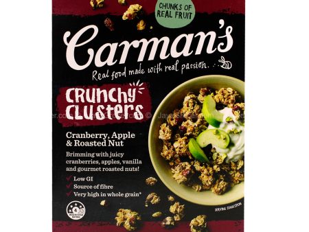 CARMANS CLUSTERS C BERY,APPLE&NUT 450G*1 Fashion