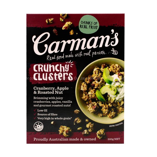 CARMANS CLUSTERS C BERY,APPLE&NUT 450G*1 Fashion