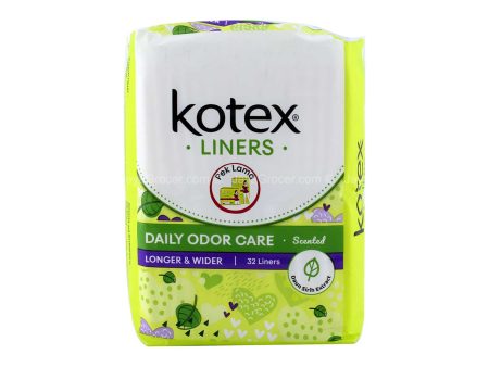 Kotex Liners Daily Odor Care Daun Sirih Scent 32 Liners For Cheap