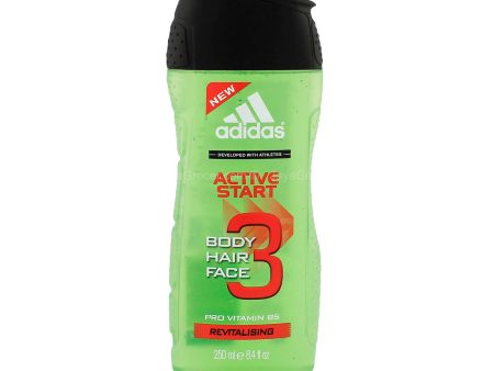 Adidas Active Start Revitalising Shower Gel 250ml Cheap