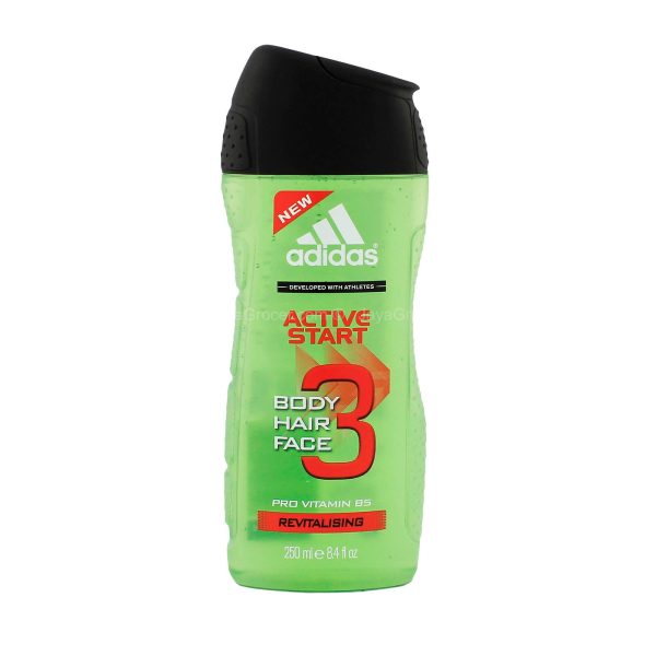 Adidas Active Start Revitalising Shower Gel 250ml Cheap