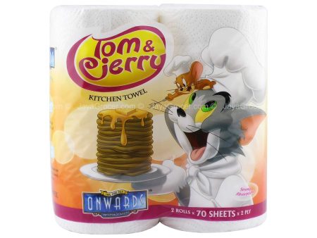 Onwards Tom & Jerry Kitchen Towel 2rolls Discount