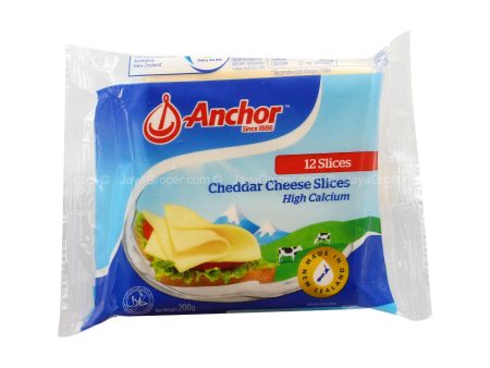 Anchor Cheddar Processed Sliced Cheese 200g For Sale