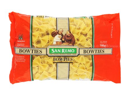 San Remo Bowties Pasta 500g on Sale