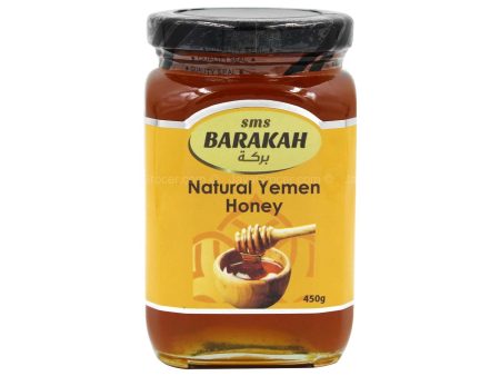 Sms Barakah Natural Yemen Honey 450g Online