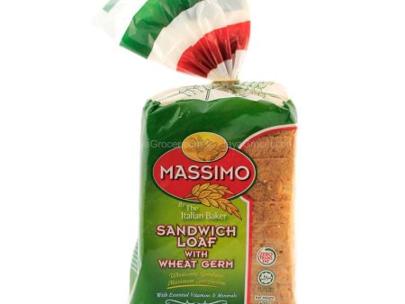 Massimo Wheat Germ Sandwich Loaf Bread 400g Fashion