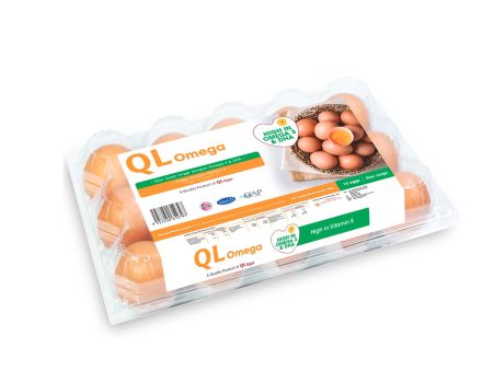 QL Omega Eggs with Omega 3 and DHA (Large) 15pcs pack For Sale