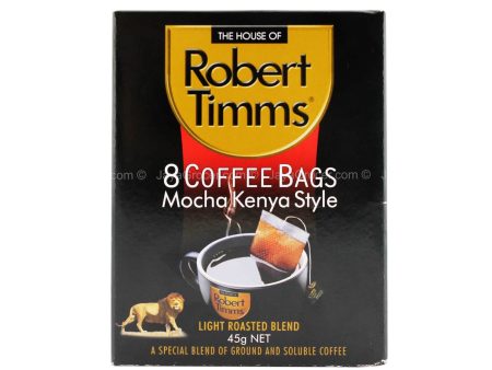 The House of Robert Timms Mocha Kenya Style Coffee 45g on Sale