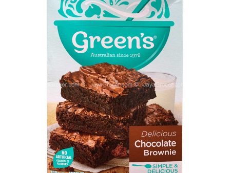 Green’s Chocolate Brownie Mix 380g Hot on Sale