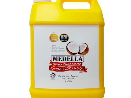 Medella Coconut Cooking Oil 5L For Cheap