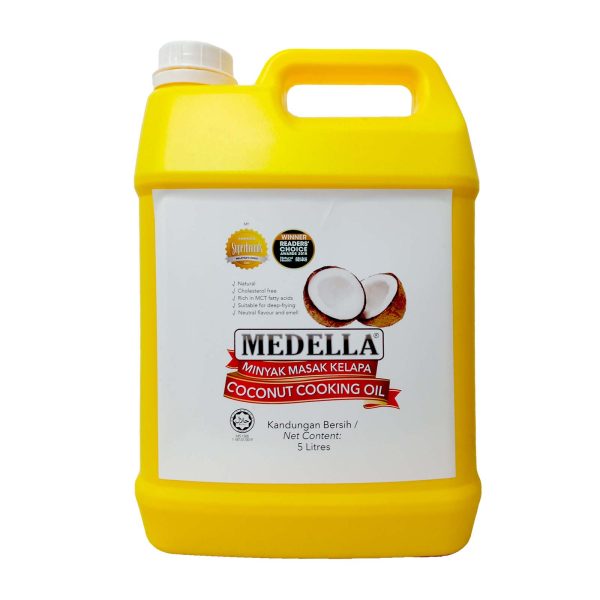 Medella Coconut Cooking Oil 5L For Cheap