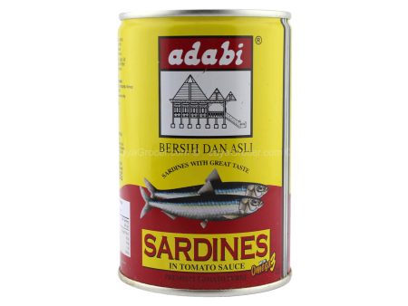 Adabi Sardine in Tomato Sauce 425g Supply