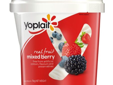 Yoplait Mixed Berries Yoghurt 1kg Cheap