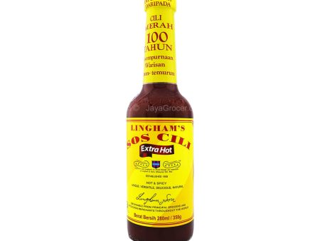 Linghams Chilli Sauce Extra Hot 280ml For Sale