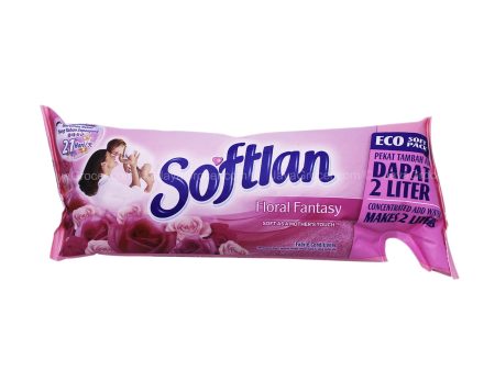 Softlan Floral Fantasy Fabric Softener Eco Soft Pack 500ml Discount