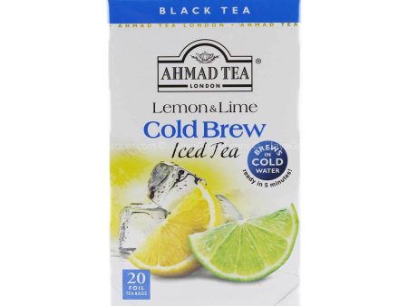 Ahmad Tea Lemon & Lime Cold Brew Iced Tea 42g For Sale