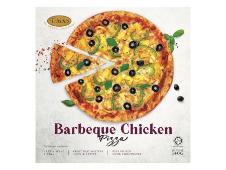 Tricious 9.5 Inch BBQ Chicken Pizza 340g Cheap