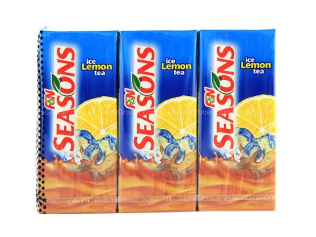 F&N Seasons Ice Lemon Tea 250ml x 6 For Sale