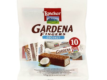 Loacker Gardena Fingers Coconut Wafer 125g Sale