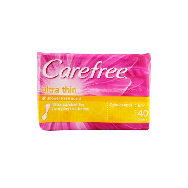 Carefree Ultra Thin Scented Pantiliner 40liners Online Hot Sale