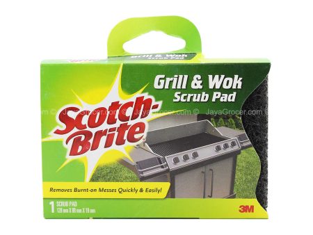 Scotch-Brite Grill & Wok Scrub Pad 1set Hot on Sale