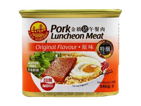 [NON-HALAL] Golden Bridge Pork Luncheon Meat Original Flavour 340g Online Sale