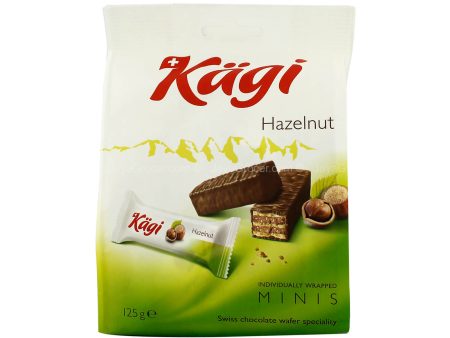 Kagi Hazelnut Mini Chocolate Wafer 125g on Sale