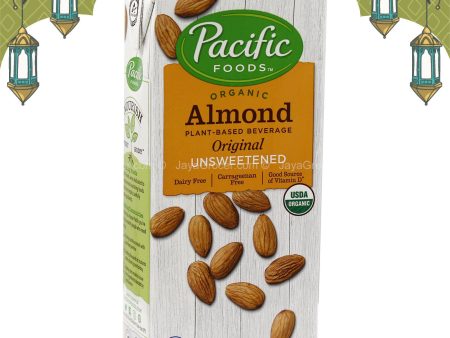 Pacific Organic Almond Milk Original Unsweetened 946ml Discount