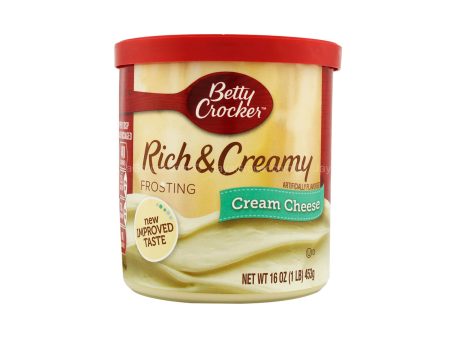 Betty Crocker Rich & Creamy Cream Cheese Frosting 453g For Cheap