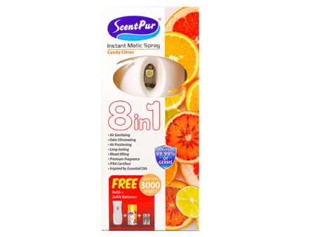 Scent Pur 8-in-1 Instant Matic Spray Set Citrus 1 unit For Cheap