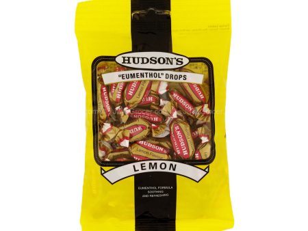 Hudson’s Lemon Eumenthol Drops 100g For Sale