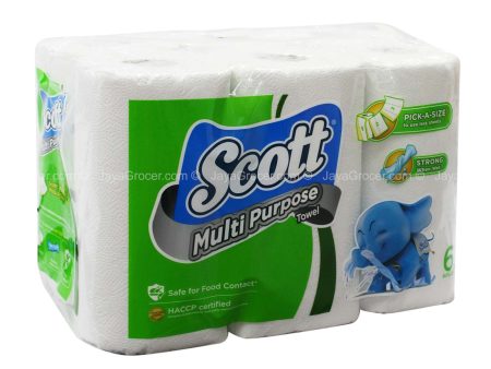 Scott Pick-A-Size Kitchen Towels 55sheets x 6rolls Cheap