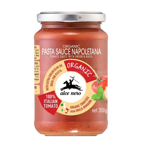 Alce Nero Organic Napoletana Tomato Sauce 350g Supply