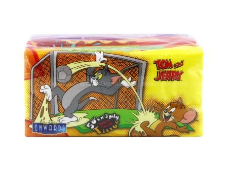 Onwards Tom & Jerry Soft Pack Travel Tissue 50sheets x 2packs Online