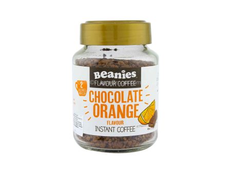 Beanies Chocolate Orange Flavor Instant Coffee 50g on Sale