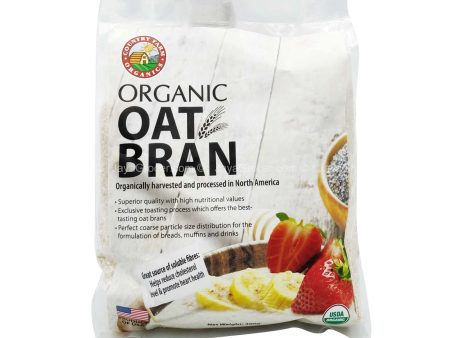 Country Farm Organic Oat Bran 400g Supply