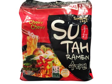 Samyang Sutah Ramen Instant Noodle 120g x 5 Fashion