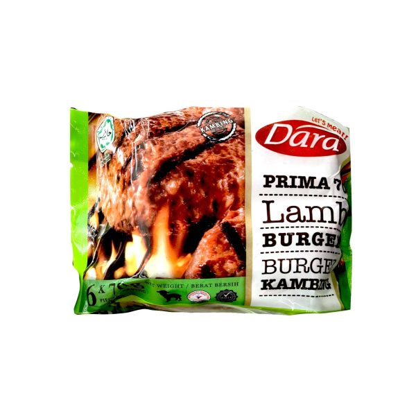 Dara Prima 70 Lamb Burger 70g x 6 Online