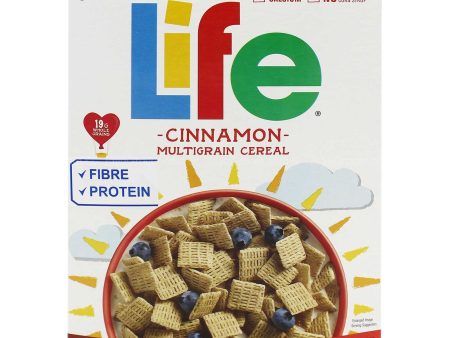 Quaker Life Cinnamon Multigrain Cereal 370g Online now