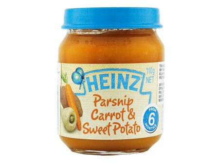 Heinz Parsnip, Carrot and Sweet Potato Baby Puree 110g Supply