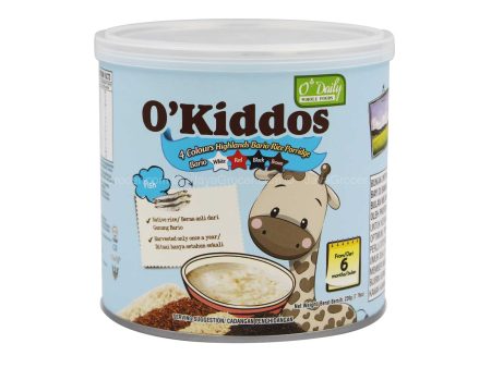 O’ Kiddos 4 Colours Highlands Bario Rice Porridge Fish Flavor 220g Online