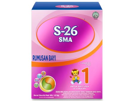 Wyeth S-26 SMA Infant Formula Step 1 Milk Powder 1.2kg Discount