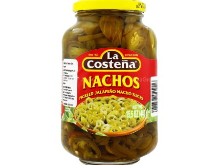 La Costena Nachos Pickled Jalapeno Nacho Slices 440g Hot on Sale