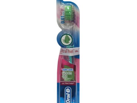 Oral-B Ultrathin Gum Care Green Tea Toothbrush 1pc Online now