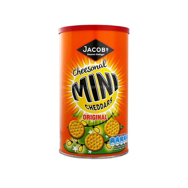 Jacobs s Mini Cheddars Christmas Caddy 260g For Discount