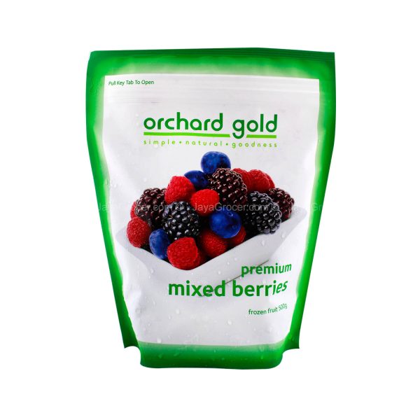 Orchard Gold Premium Frozen Mixed Berries Fruit 500g For Cheap