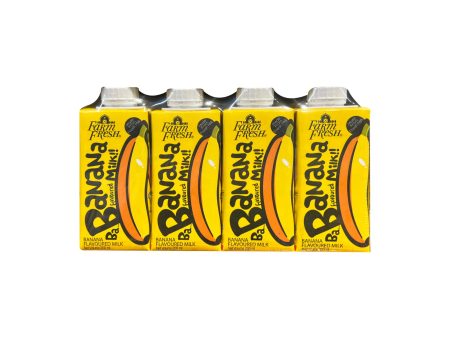 Farm Fresh Banana Uht Milk 200ml x 4 Supply