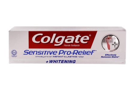 Colgate Sensitive Pro Relief Whitening Toothpaste 110g Online Sale