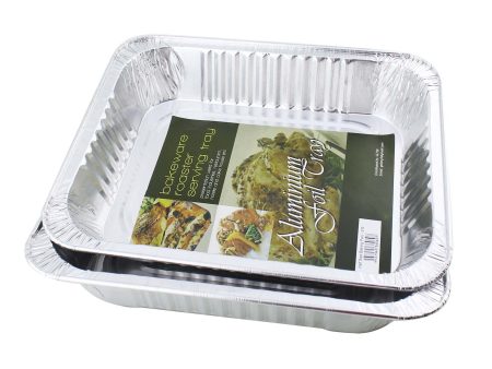 Bakeware  Roaster Serving Aluminium Foil Tray 2pcs Online