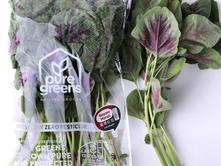 Pure Green Red Spinach (Malaysia) 250g on Sale